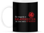printfashion Én vagyok a Kalandmester, az lesz amit én mondok! - Bögre - Fekete (2654038)