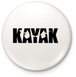 printfashion KAYAK - Kitűző, hűtőmágnes - Fehér (15918993)