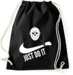 printfashion Just do it halloween 1 white - Sportzsák, Tornazsák - Fekete (1790104)