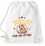 printfashion Hazugságok - Sorozatfüggő - Sportzsák, Tornazsák - Fehér (7485312)