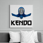 printfashion KENDO - Vászonkép - Fehér (9452506)
