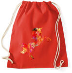 printfashion unicornis - Sportzsák, Tornazsák - Piros (1471912)