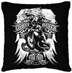 printfashion Ghost rider - Párnahuzat, Díszpárnahuzat - Fekete (4872943)