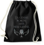 printfashion Ha lenne borom, már nem lenne. - Sportzsák, Tornazsák - Fekete (16506037)
