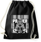 printfashion Prayer - Sportzsák, Tornazsák - Fekete (16741606)