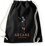 printfashion Arcane - Fortnite Jinx - Sportzsák, Tornazsák - Fekete (14746001)