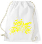 printfashion Yamaha mt - Sportzsák, Tornazsák - Fehér (2927058)