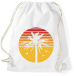 printfashion Pálmafa - Sportzsák, Tornazsák - Fehér (9185128)