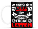 printfashion Azt mondták bármi lehetek így szerencsejáték függő lettem - Bögre - Fekete (16521544)
