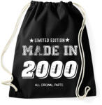 printfashion 2000 - Sportzsák, Tornazsák - Fekete (4055419)