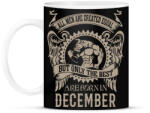 printfashion A legjobbak decemberben születnek - Bögre - Fekete (1129358)
