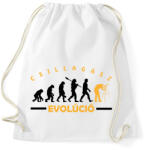 printfashion Csillagász evulóció - Sportzsák, Tornazsák - Fehér (9728716)