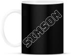printfashion SIMSON - Bögre - Fekete (14209215)