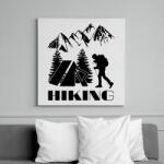 printfashion túrázás - Vászonkép - Fehér (6635658)