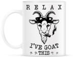 printfashion Relax kecske - Bögre - Fehér (11620855)
