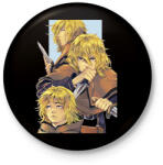 printfashion Thorfinn - Kitűző, hűtőmágnes - Fekete (14865112)