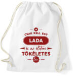 printfashion Csak kell egy Lada - Sportzsák, Tornazsák - Fehér (7198759)