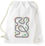 printfashion Versenypálya - Sportzsák, Tornazsák - Fehér (12004774)