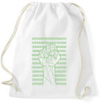 printfashion Digital power - Sportzsák, Tornazsák - Fehér (11553143)
