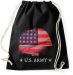 printfashion US ARMY - Sportzsák, Tornazsák - Fekete (11600414)