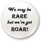 printfashion Lehet, hogy ritkák vagyunk - Kitűző, hűtőmágnes - Fehér (3079527)