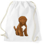 printfashion Cockapoo kutya - Sportzsák, Tornazsák - Fehér (8462041)