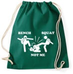 printfashion Bench - squat - not me - Sportzsák, Tornazsák - Sötétzöld (1356206)