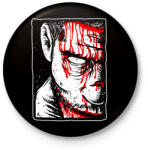 printfashion Véres zombi - Kitűző, hűtőmágnes - Fekete (3092806)