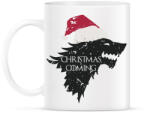 printfashion Christmas is coming - Trónok harca - Bögre - Fehér (5443699)