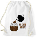 printfashion no coffe - Sportzsák, Tornazsák - Fehér (3395706)