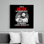 printfashion Csak a valtra ad nekem erőt - Vászonkép - Fekete (7625467)