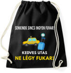 printfashion TAXI SOFŐRNEK - Sportzsák, Tornazsák - Fekete (1546216)