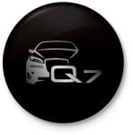 printfashion AUDI Q7 szürke - Kitűző, hűtőmágnes - Fekete (5517689)