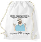 printfashion minden reggel. . . - Sportzsák, Tornazsák - Fehér (4574321)