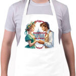 printfashion Lánykérés - Kötény - Fehér (15536629)