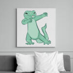 printfashion Gyík - Vászonkép - Fehér (6640020)