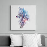 printfashion My roots - Vászonkép - Fehér (6621204)