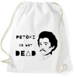 printfashion Petőfi nem halott - Sportzsák, Tornazsák - Fehér (6610413)