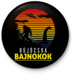 printfashion Bújócska bajnokok - Kitűző, hűtőmágnes - Fekete (3096180)