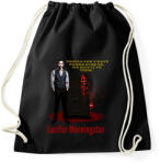 printfashion lucifer morningstar-quote1 - Sportzsák, Tornazsák - Fekete (2562418)