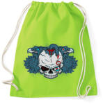 printfashion Embertelen - Sportzsák, Tornazsák - Limezöld (52661)