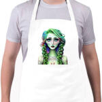 printfashion AI_Android_Lány_1 - Kötény - Fehér (14062348)