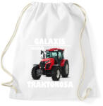 printfashion Galaxis legjobb traktorosa - Sportzsák, Tornazsák - Fehér (5779763)