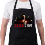 printfashion bella ciao - Kötény - Fekete (5616963)