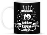 printfashion 19 lettem - Bögre - Fekete (2496408)