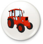 printfashion mtz - Kitűző, hűtőmágnes - Fehér (3089646)