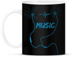 printfashion music - Bögre - Fekete (4140787)