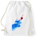 printfashion The drama of casuality - Sportzsák, Tornazsák - Fehér (236901)