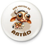 printfashion Nem vagyok az anyád - Kitűző, hűtőmágnes - Fehér (15725389)