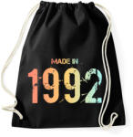 printfashion 1992 - Sportzsák, Tornazsák - Fekete (6229497)